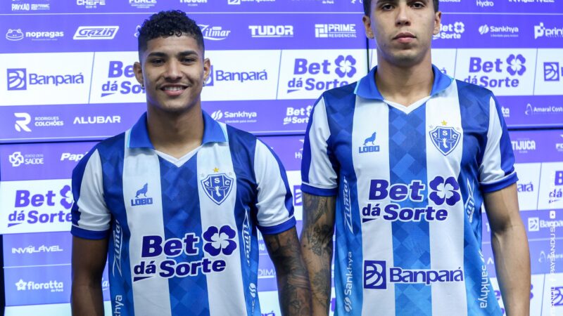 Apresentados, novos reforços do Paysandu miram acesso e projetam estreia contra o Guarani