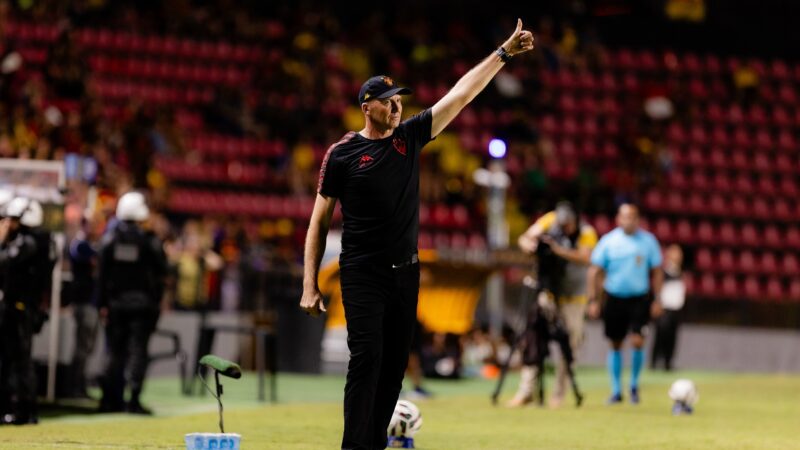 Dal Pozzo valoriza reação do Sport e vê equipe mentalmente fortalecida após empate