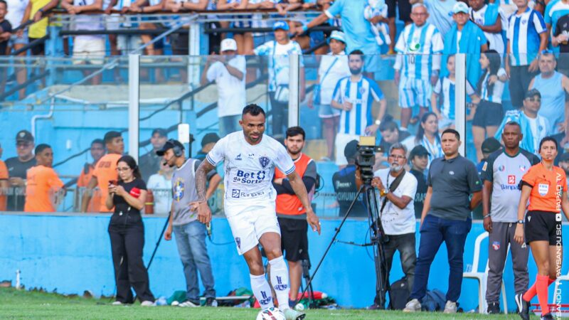Luciano Taboca celebra primeiro gol pelo Paysandu, explica homenagem e valoriza virada sobre o Guarani