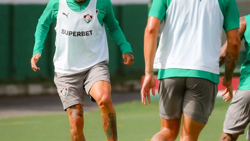 Arana volta a treinar no Fluminense e deve jogar contra o Bragantino