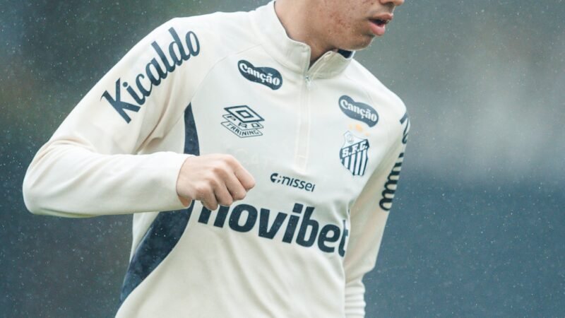 Em alta, Gabriel Bontempo muda de número no Santos