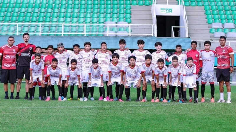 Flamenguinho goleia Chapecoense-AC e vira líder do Grupo 5 do Acreano Sub-13