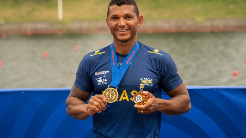 Isaquias Queiroz fatura medalha de ouro no Pan-Americano de Canoagem Velocidade