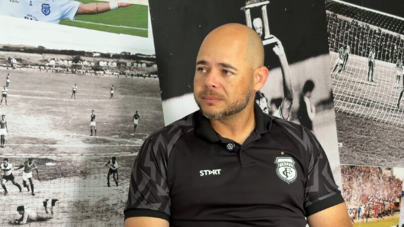Adriano Souza analisa a fase no comando do Treze e revela inspiração na Espanha campeã do mundo