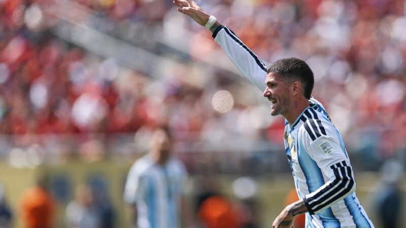 De Paul fala em “teorias da conspiração” contra a Argentina: “Nosso jeito os irrita”
