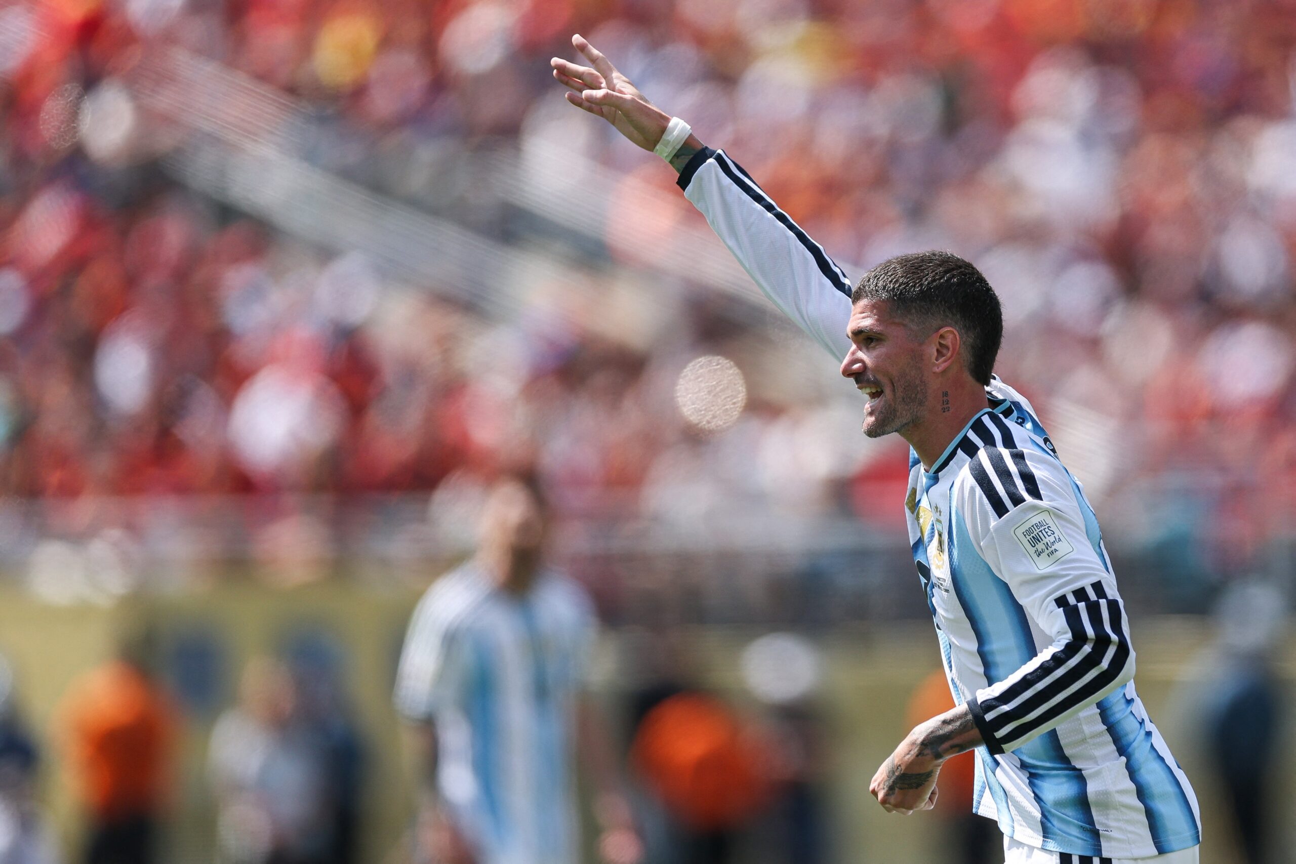 De Paul fala em “teorias da conspiração” contra a Argentina: “Nosso jeito os irrita”