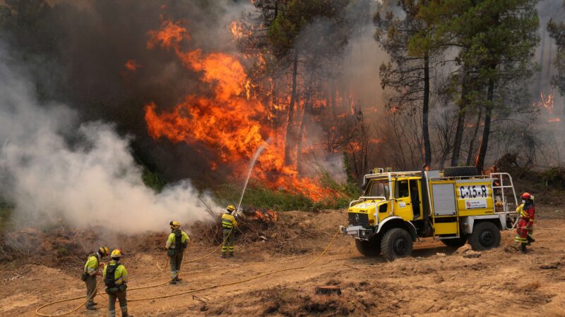 Incêndios florestais forçam saída de 300 mil pessoas na França e Espanha