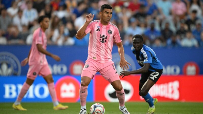 Casemiro estreia no Inter Miami com vitória sobre o Montreal pela MLS