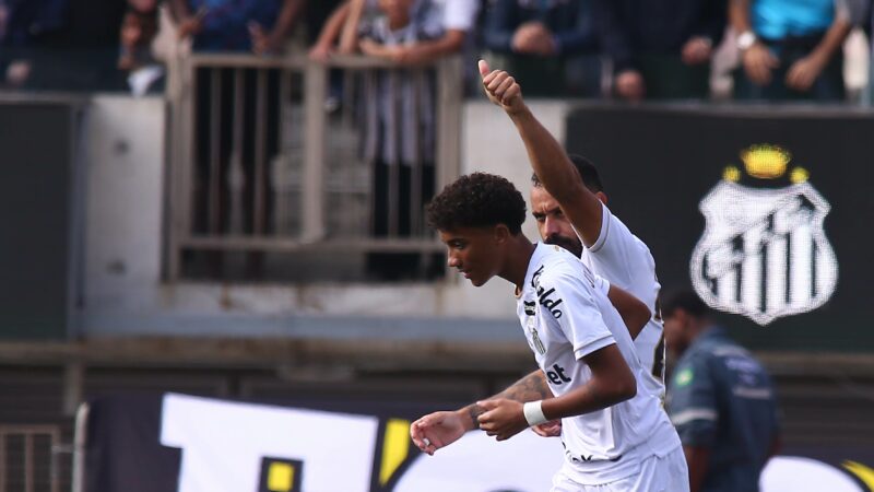 Juninho “aposenta” Robinho Jr e muda nome na camisa do Santos