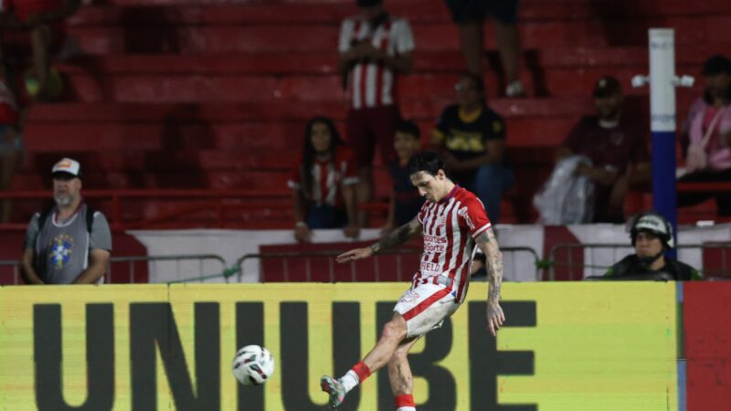 Jean Carlos marca primeiro gol em retorno ao Náutico e diz: “Que seja a volta por cima”