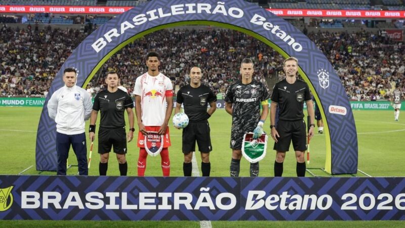 Alex Thomé leva arbitragem de Roraima a Fluminense x Bragantino