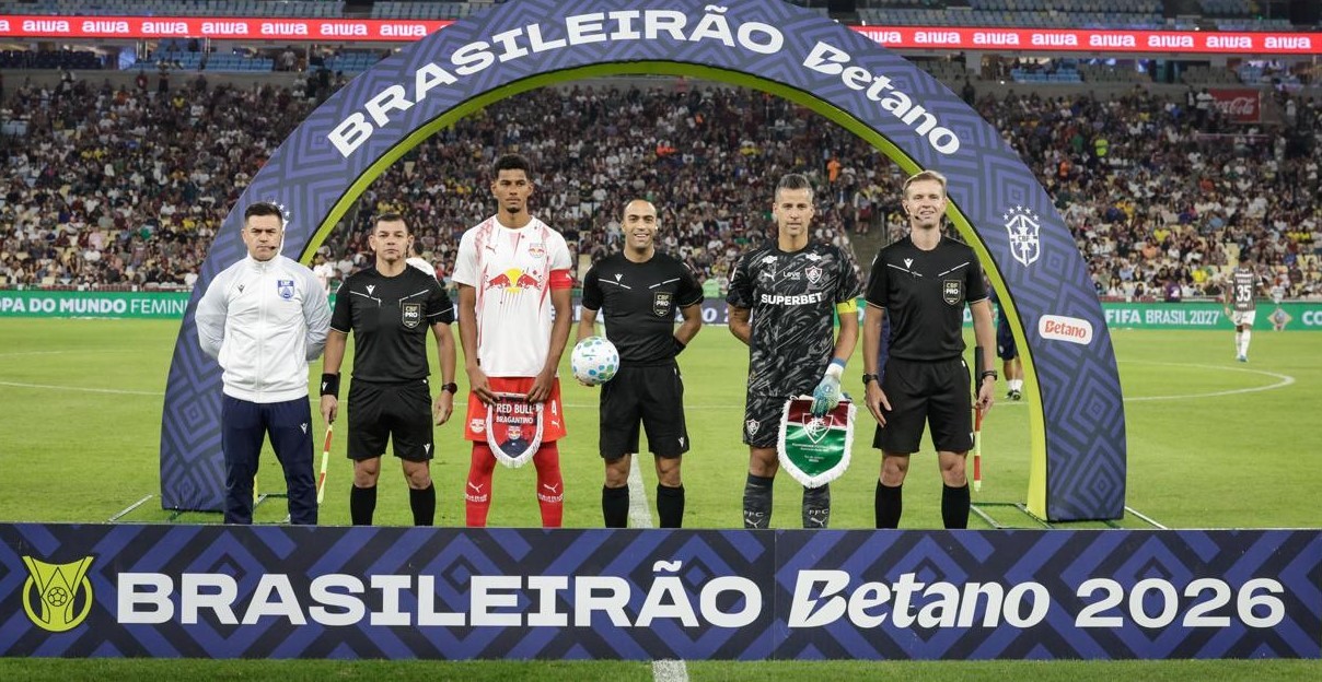 Alex Thomé leva arbitragem de Roraima a Fluminense x Bragantino
