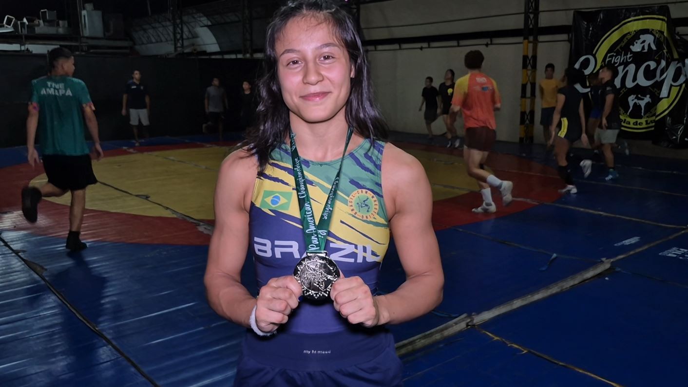 Atleta amapaense conquista vaga no Mundial Sub-20 de Wrestling