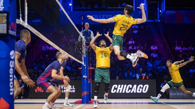 Brasil x Polônia na Liga das Nações Masculina de Vôlei: onde assistir e horário