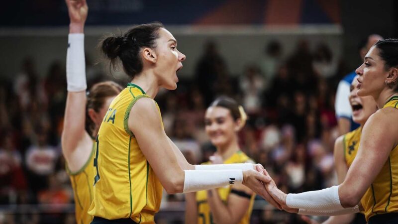 Brasil vence a Itália e vai à final da Liga das Nações Feminina de vôlei
