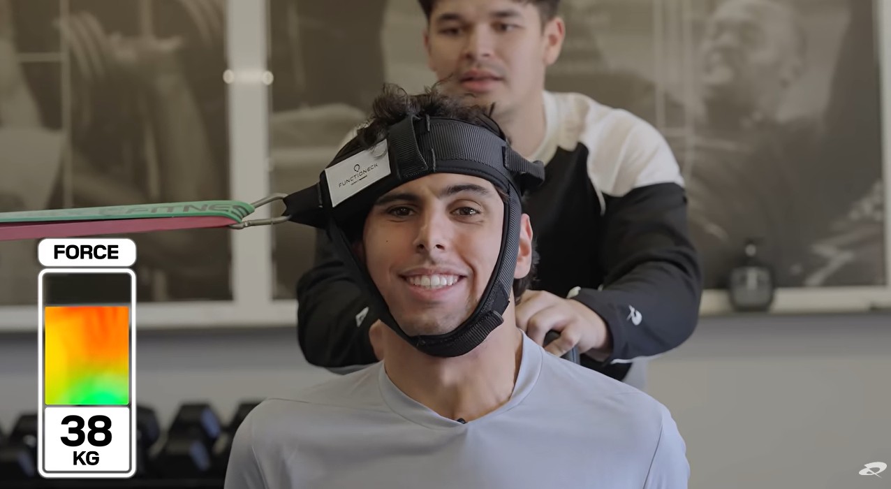 Gabriel Bortoleto desafia influenciadores com treino de pescoço; veja