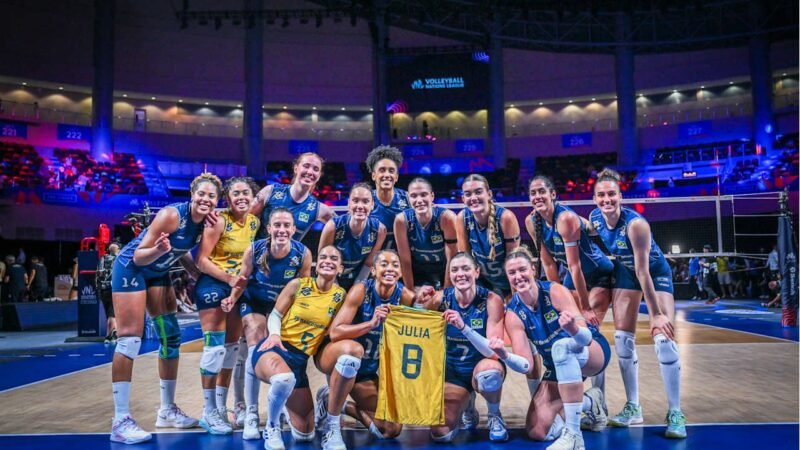 Brasil vai embolsar premiação milionária em caso de título da VNL feminina; veja valor total