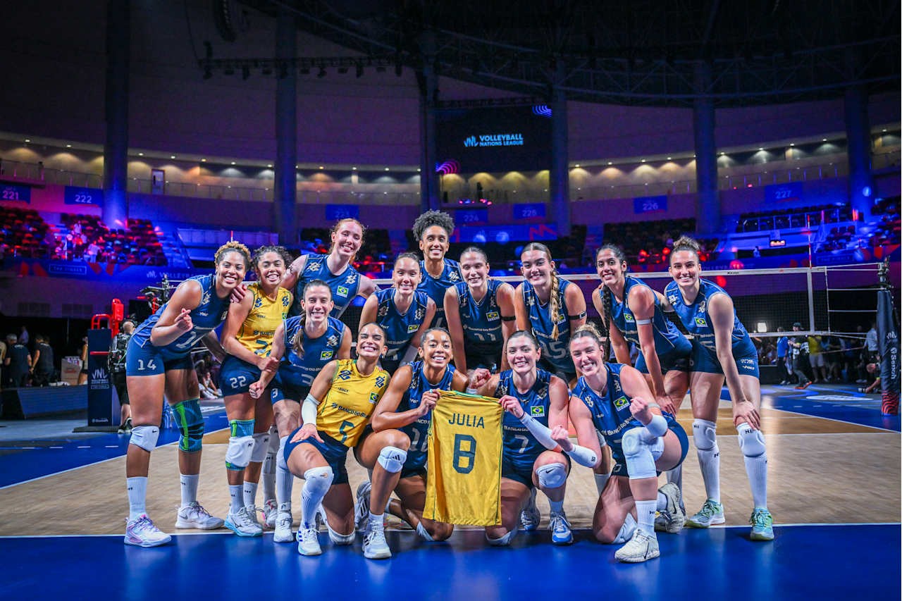 Brasil vai embolsar premiação milionária em caso de título da VNL feminina; veja valor total