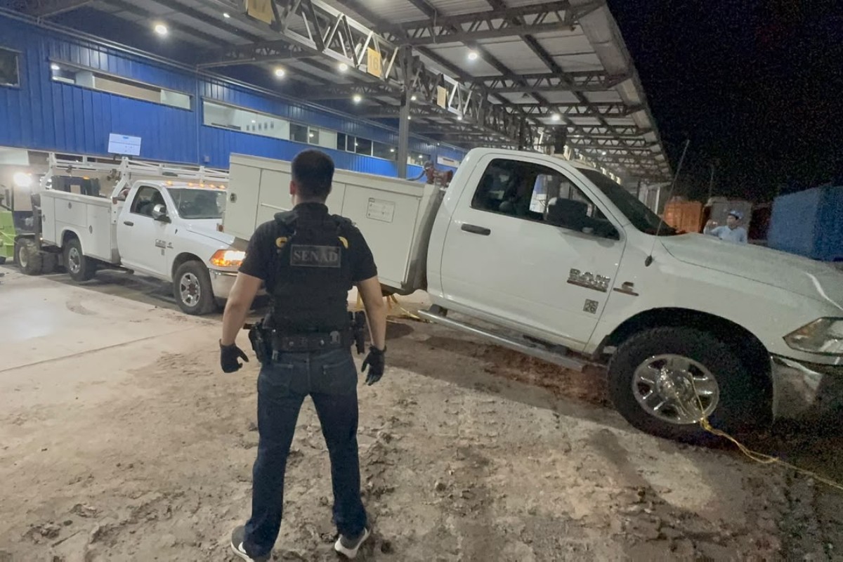 ‘Maconha premium’: Caminhonetes de luxo com destino ao Brasil são apreendidas com droga no Paraguai