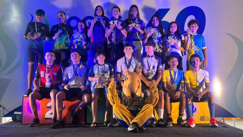 Conheça os campeões do ciclismo nos Jogos Escolares de Roraima