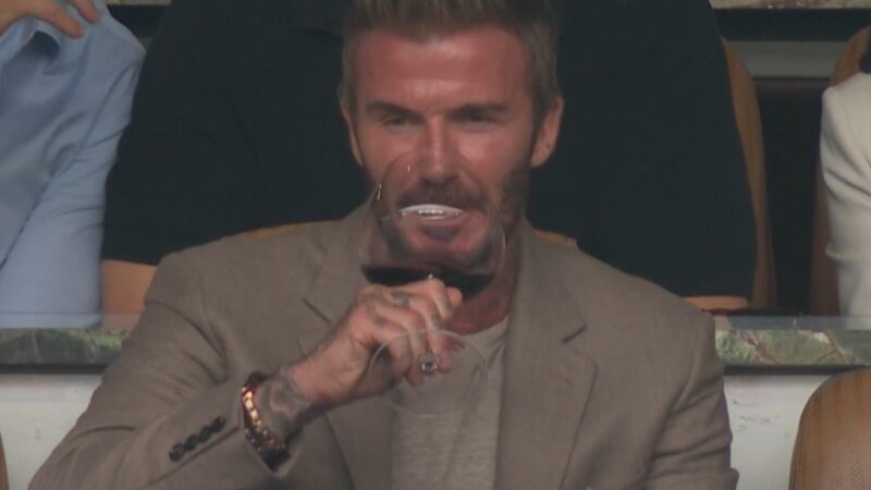 Shakira e David Beckham acompanham Argentina x Cabo Verde; veja fotos