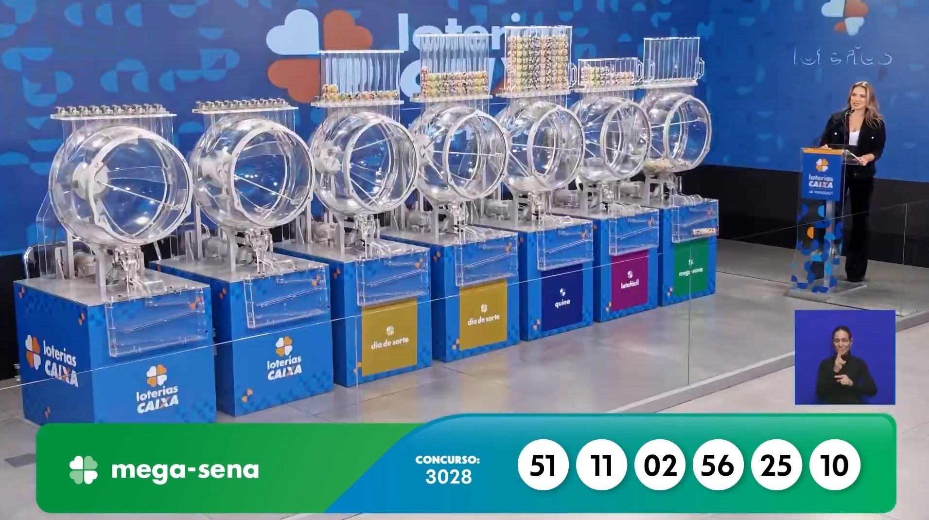 Mega-Sena, concurso 3028: confira os números sorteados