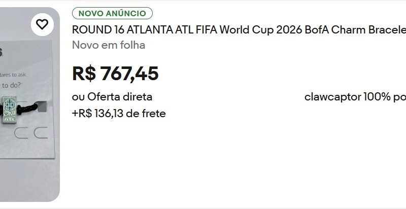 Pulseiras especiais da Copa viralizam e atraem centenas de torcedores para as Fan Fests dos EUA
