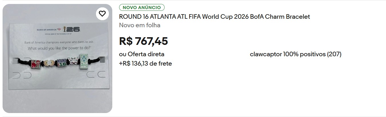 Pulseiras especiais da Copa viralizam e atraem centenas de torcedores para as Fan Fests dos EUA