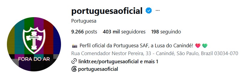 “Fora do ar”: Portuguesa adota silêncio institucional e anuncia entrada gratuita para jogo decisivo