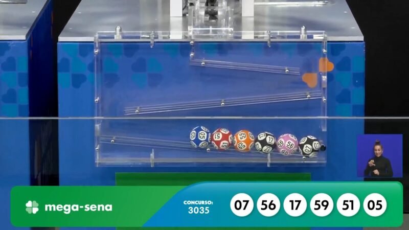 Mega-Sena, concurso 3035: confira os números sorteados
