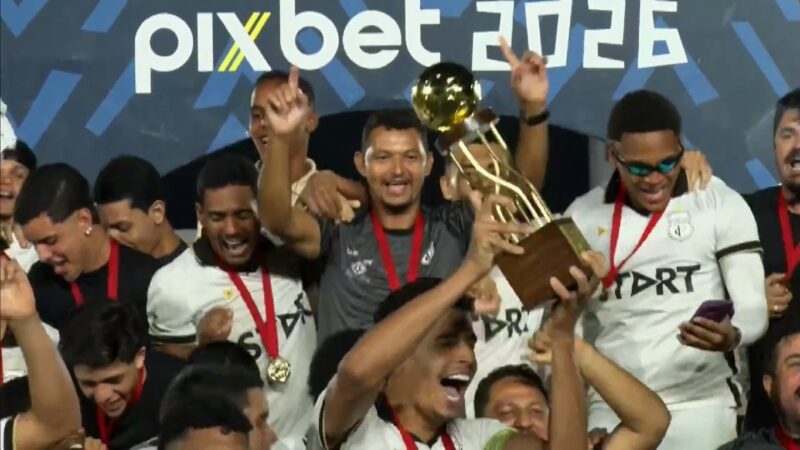 Treze vence o Cruzeiro-PB e conquista título inédito do Campeonato Paraibano Sub-20