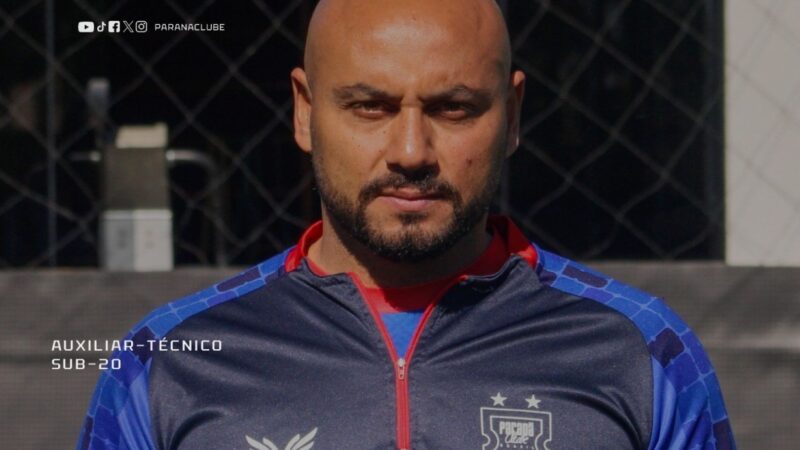 Paraná Clube anuncia Jonathan, ex-Inter de Milão e Athletico como auxiliar das categorias de base