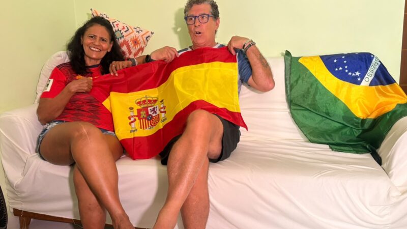 Espanha vence a Argentina na prorrogação e comemoração em João Pessoa reúne torcedores