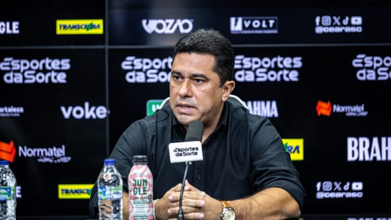 Presidente do Ceará quebra silêncio sobre ameaça: “Em momento algum pensei em desistir”