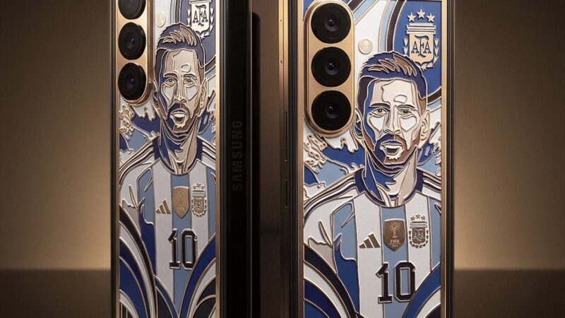 ‘Celular do Messi’: empresa lança modelo personalizado por mais de R$ 60 mil