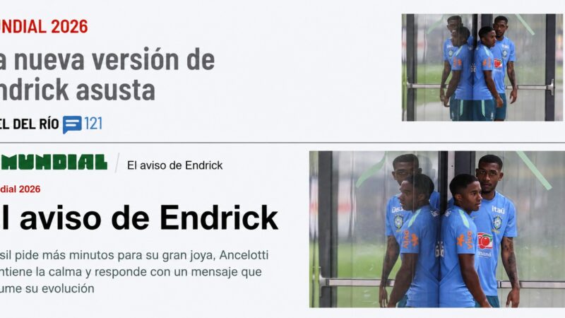 Jornal espanhol elogia maturidade de Endrick: “Nova versão assusta”