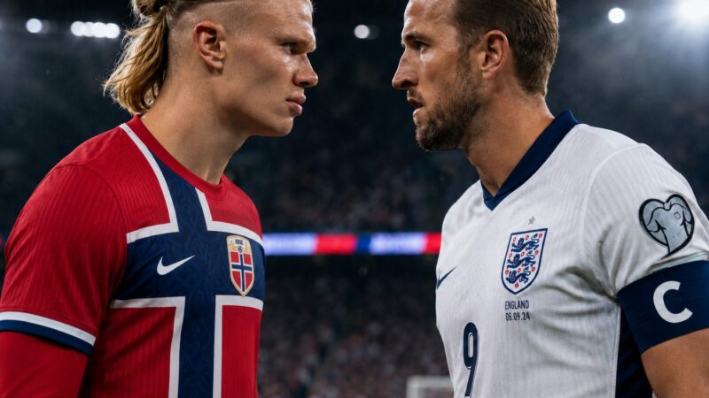 Cometa x Furacão: Copa do Mundo põe frente a frente Haaland e Kane