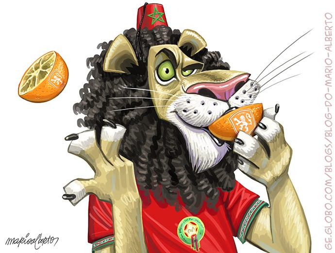 Só sobrou o bagaço da laranja