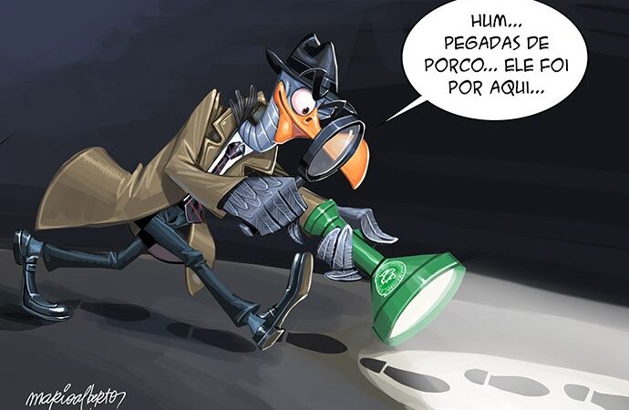 No encalço