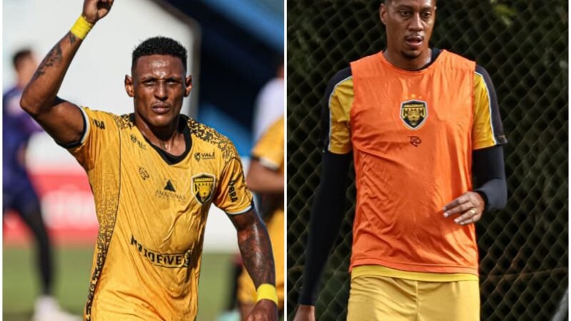 Cipriano e Rafael Vitor entram na Justiça para deixar o Amazonas por conta de atrasos salariais