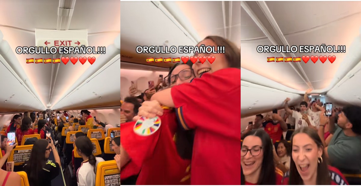 Piloto anuncia vitória da Espanha na Copa do Mundo durante voo; VÍDEO