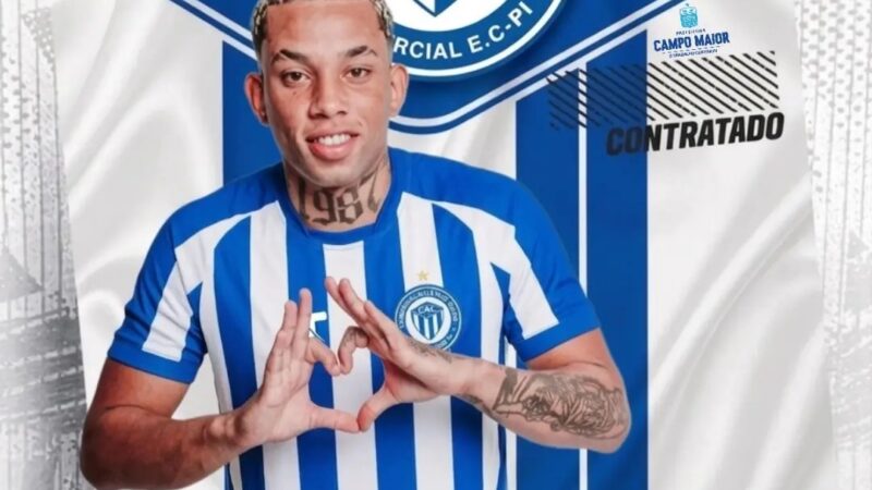 Comercial-PI anuncia mais três reforços para o Campeonato Piauiense Série B 2026