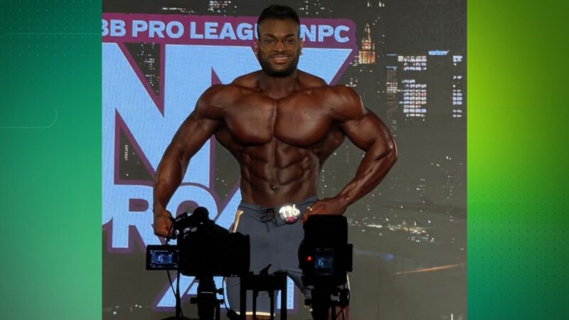 Vini Mateus disputa Musclecontest Brazil em busca de vaga no Mr. Olympia