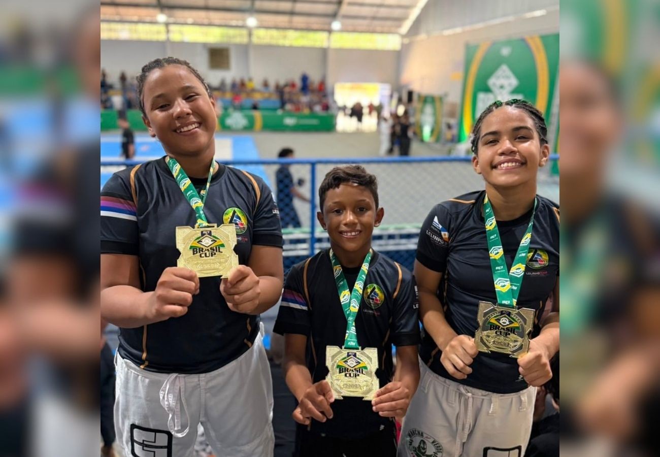 Atletas do Tocantins conquistam ouro em competição nacional de jiu-jítsu