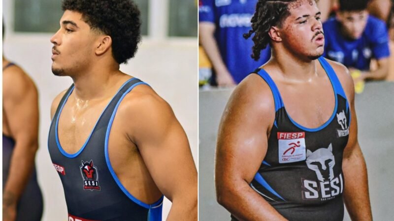 Brasileiros conquistam três medalhas de bronze no Pan-Americano Sub-20 de Wrestling