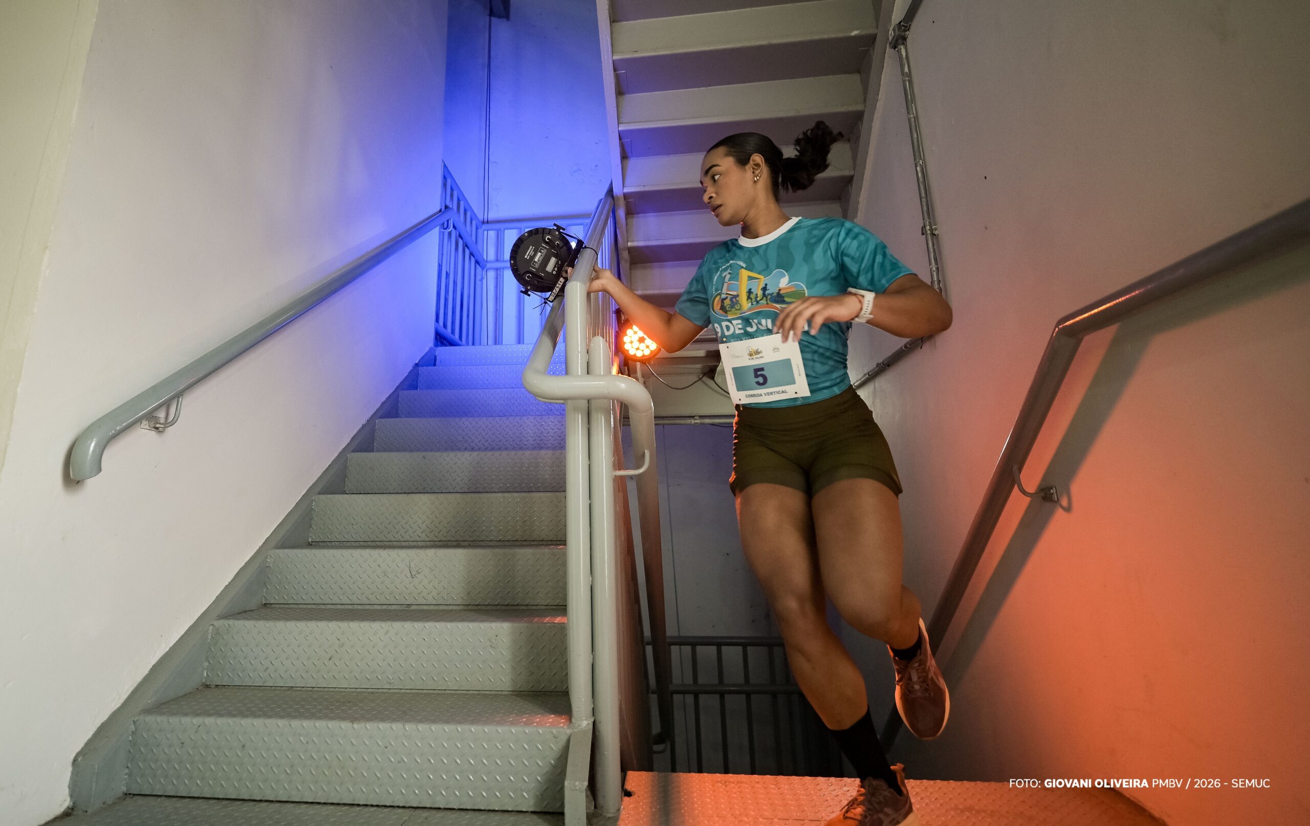 Corrida por degraus celebra 136 anos de Boa Vista; veja vencedores