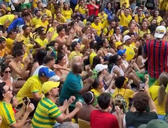 Remada norueguesa? Torcedores criam versão brasileira com o “créu” antes de jogo decisivo