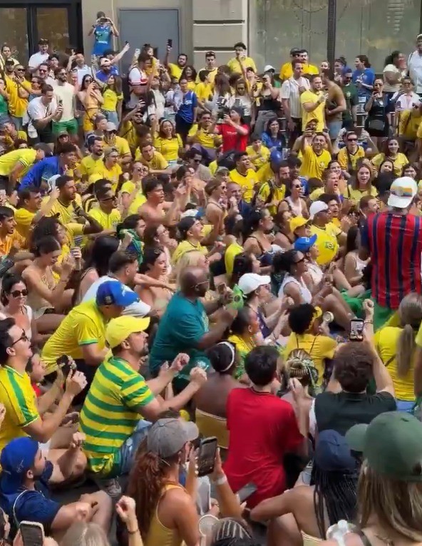 Remada norueguesa? Torcedores criam versão brasileira com o “créu” antes de jogo decisivo