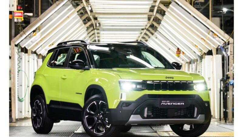 Stellantis, dona da Fiat, inicia produção do Jeep Avenger no Brasil e prepara estreia neste semestre