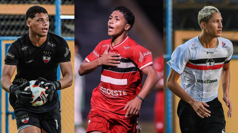 River-PI vai promover trio do sub-20 para o profissional para disputa do Piauiense Série B